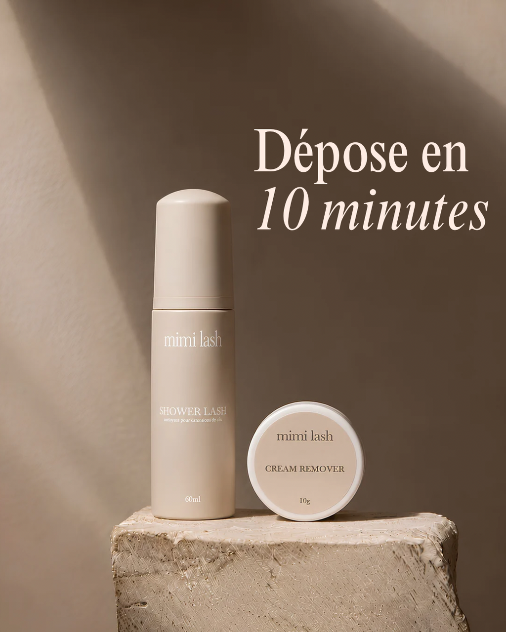 Kit pour une dépose d’extensions de cils