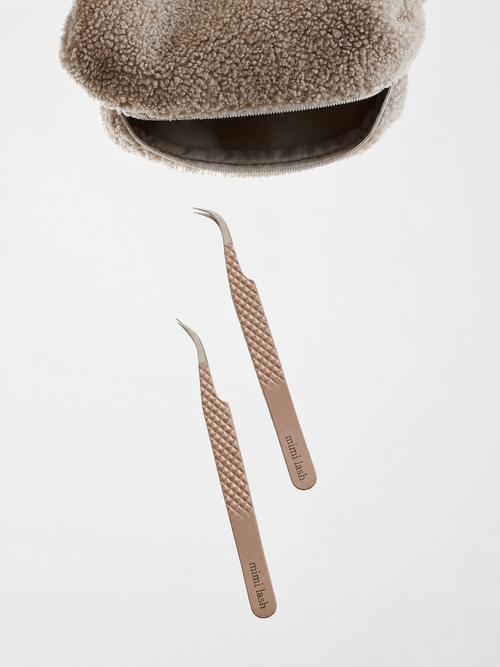 Kit duo pinces pour extensions de cils Mimi Lash